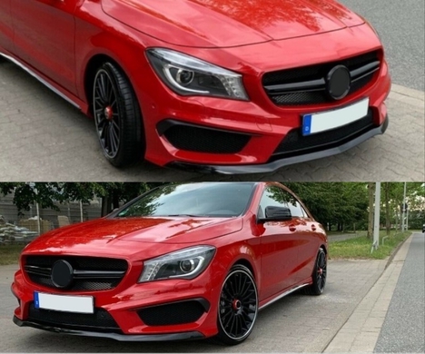 MERCEDES W117 CLA IÇIN UYUMLU 2013-2015 CLA 45 GÖRÜNÜM PANJUR - SIYAH